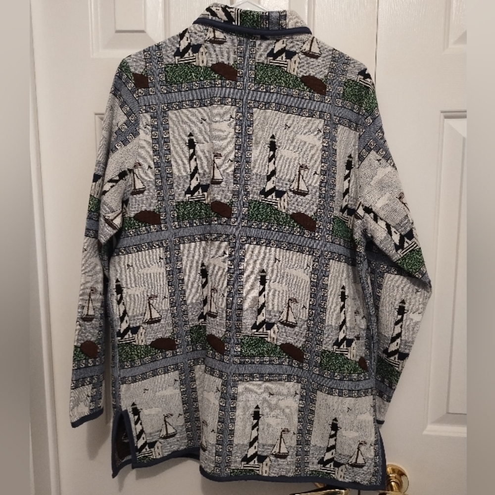 Blair tapestry lighthouse women's jacket - Picture 2 of 3